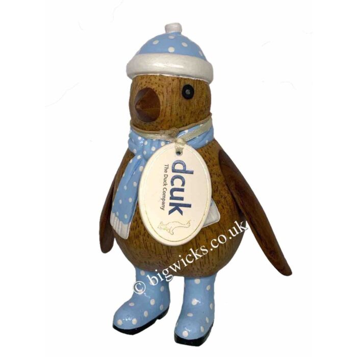 DCUK Natural Welly Baby Emperor Penguin-Blue-1